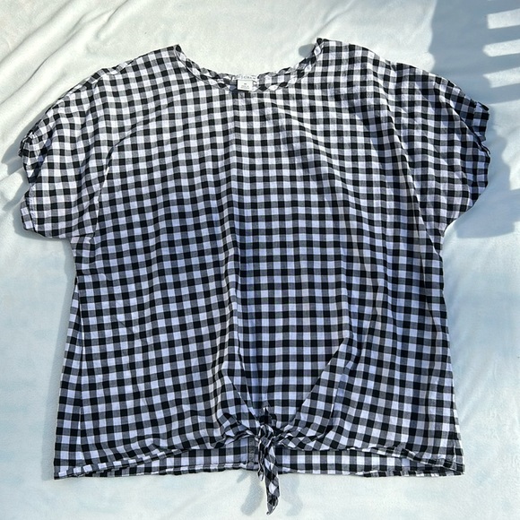 J. Crew Tops - J. By J. Crew Gingham Top